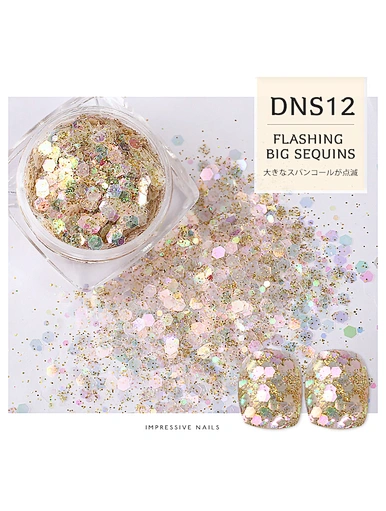 mixed glitter
